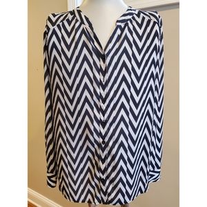 New York & Company Button Down Blouse